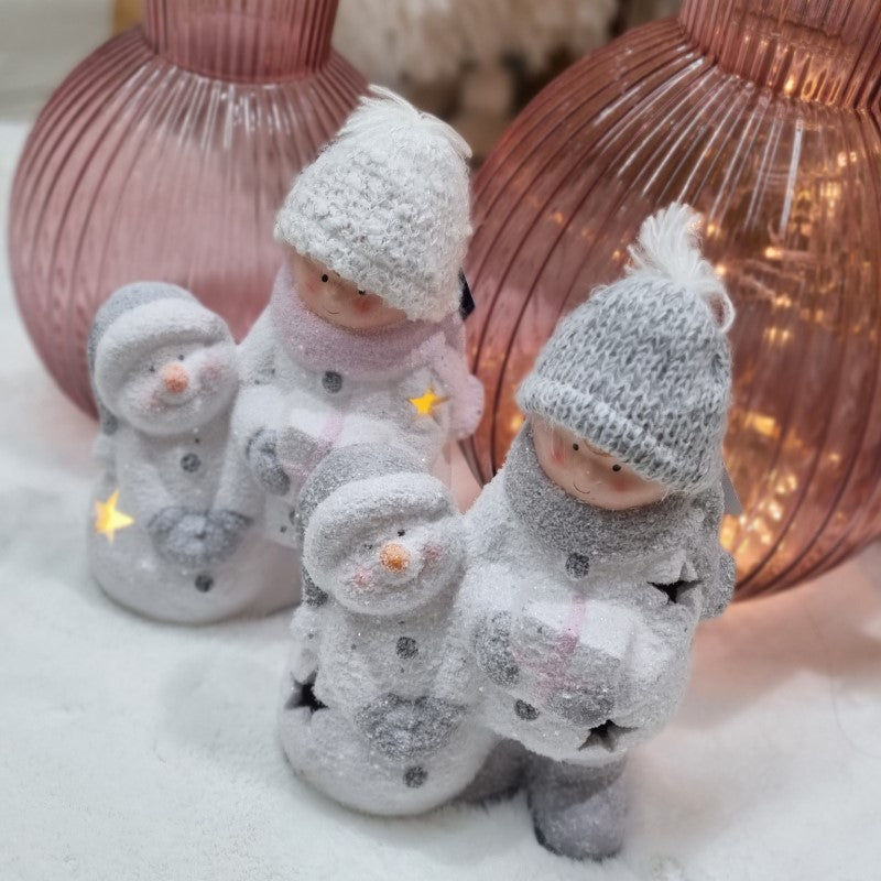 Figuras Niños-Muñeco nieve
